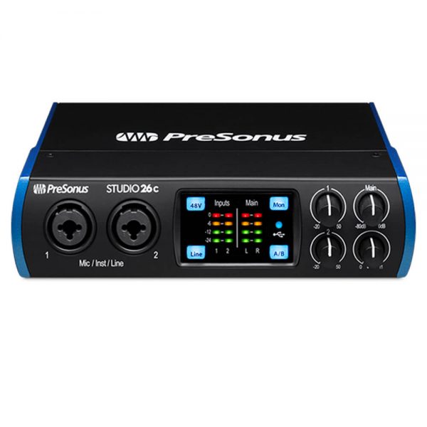 Presonus Studio 26c USB C Audio Interface