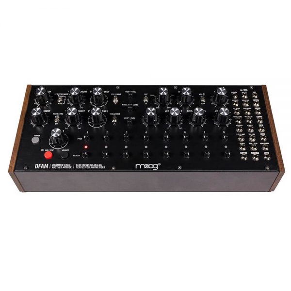 moog dfam drummer from another mother synthesizer