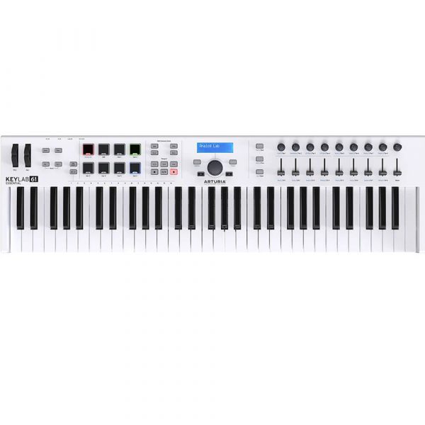 Arturia KeyLab Essential 61 Midi Keyboard white