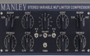 Manley Variable Mu Stereo Limiter Compressor