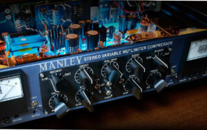 Manley Variable Mu Stereo Limiter Compressor with Rotary Switches and tubes