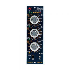 Neve 2264ALB Limiter/Compressor Module with Independent Limiter I/O and Compressor I/O Selection, and LED Gain Reduction Meter