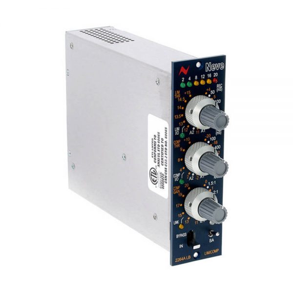 Neve 2264ALB Limiter/Compressor Module with Independent Limiter I/O and Compressor I/O Selection, and LED Gain Reduction Meter
