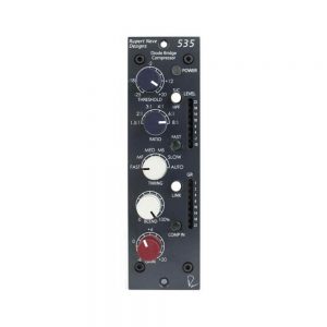 Rupert Neve Designs 535 500 Series Diode Bridge Compressor with stepped controls and stereo linking