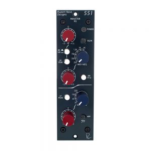 Rupert Neve Designs 551 500 Series Inductor Equalizer with Custom-wound Inductors and Transformers