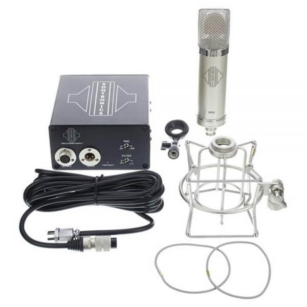 Sontronics Aria Vavle-Tube Condenser Microphone with shockmount,cables,SPS-2 Power supply