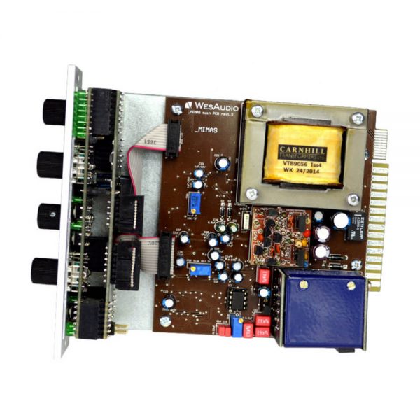 wesaudio mimas NG500 500 series analog compressor with full digital control-analog fet compressor with digital recall