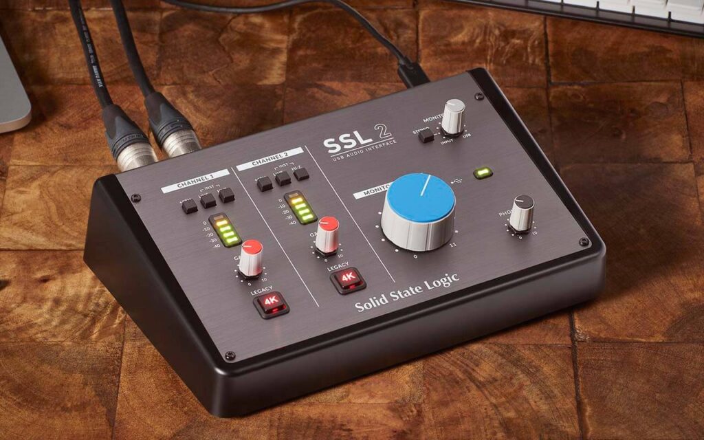 SSL 2 audio interface 3
