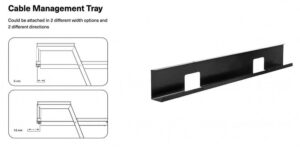 Wavebone Headquarter Studio Desk Cable Tray 1